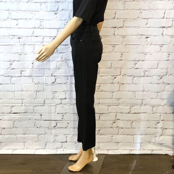 J.Crew - black high waist bootcut jeans - Picture 8 of 12